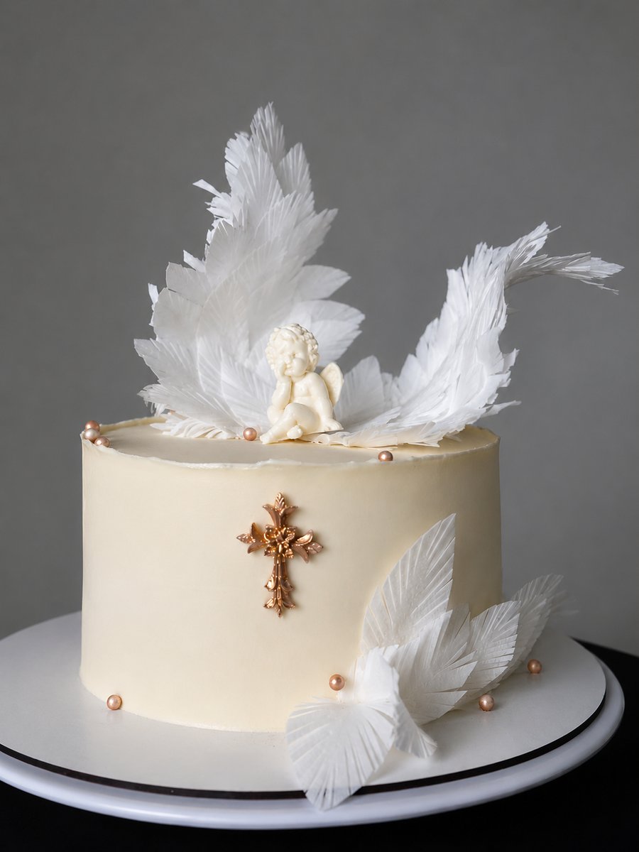 Angelo krikšto tortas