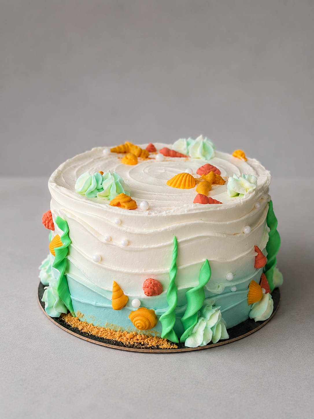 Jūros tematikos tortas vaikui