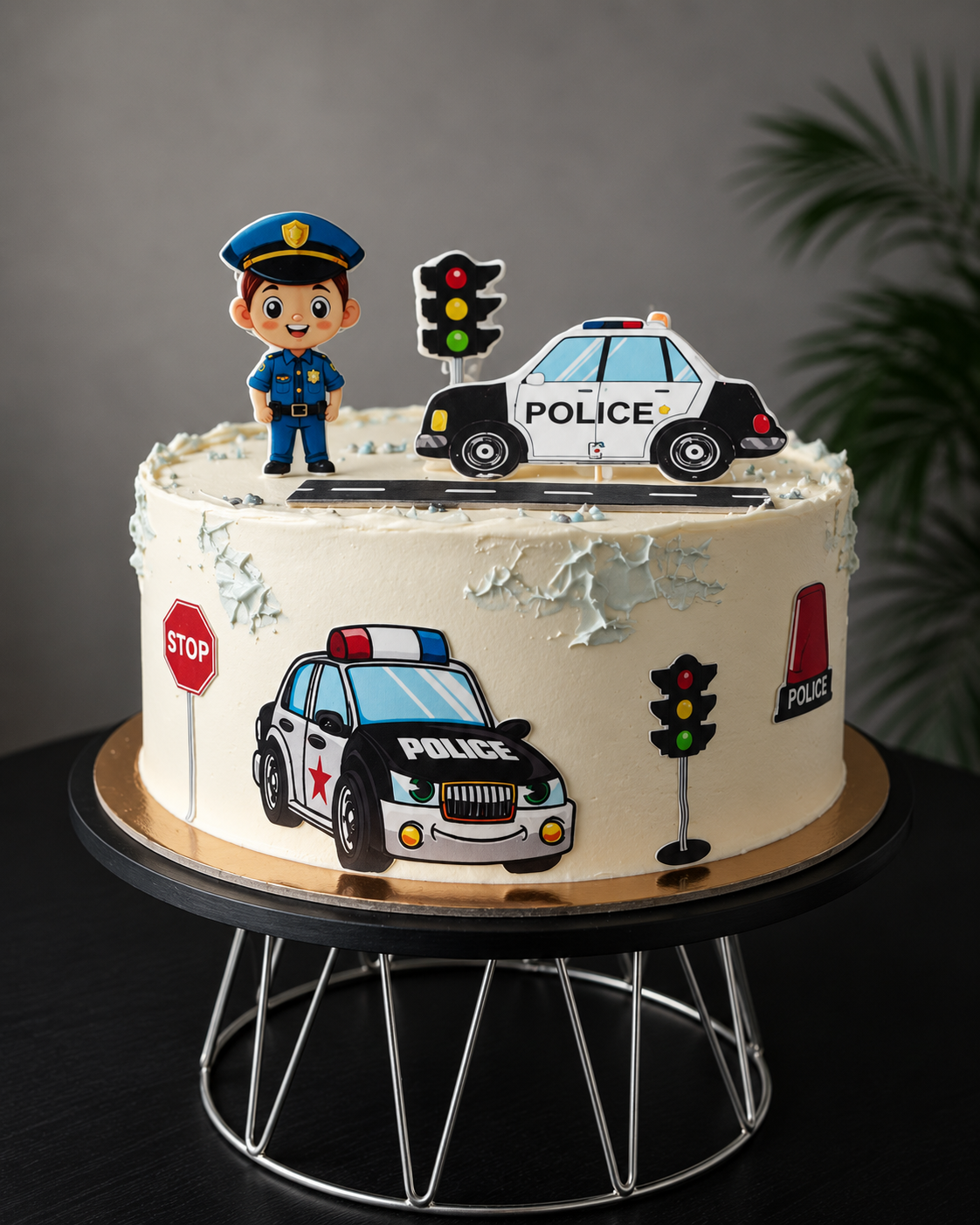 Policininko tortas berniukui